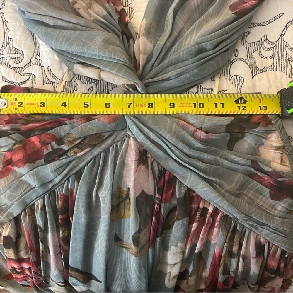 Patbo Peony Print Midi Dress xs 0 Bronx - Picture 12 of 13